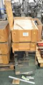 3x Boxes Hedinair Double Industrial Oven Doors - 6 Doors & Fittings in total.