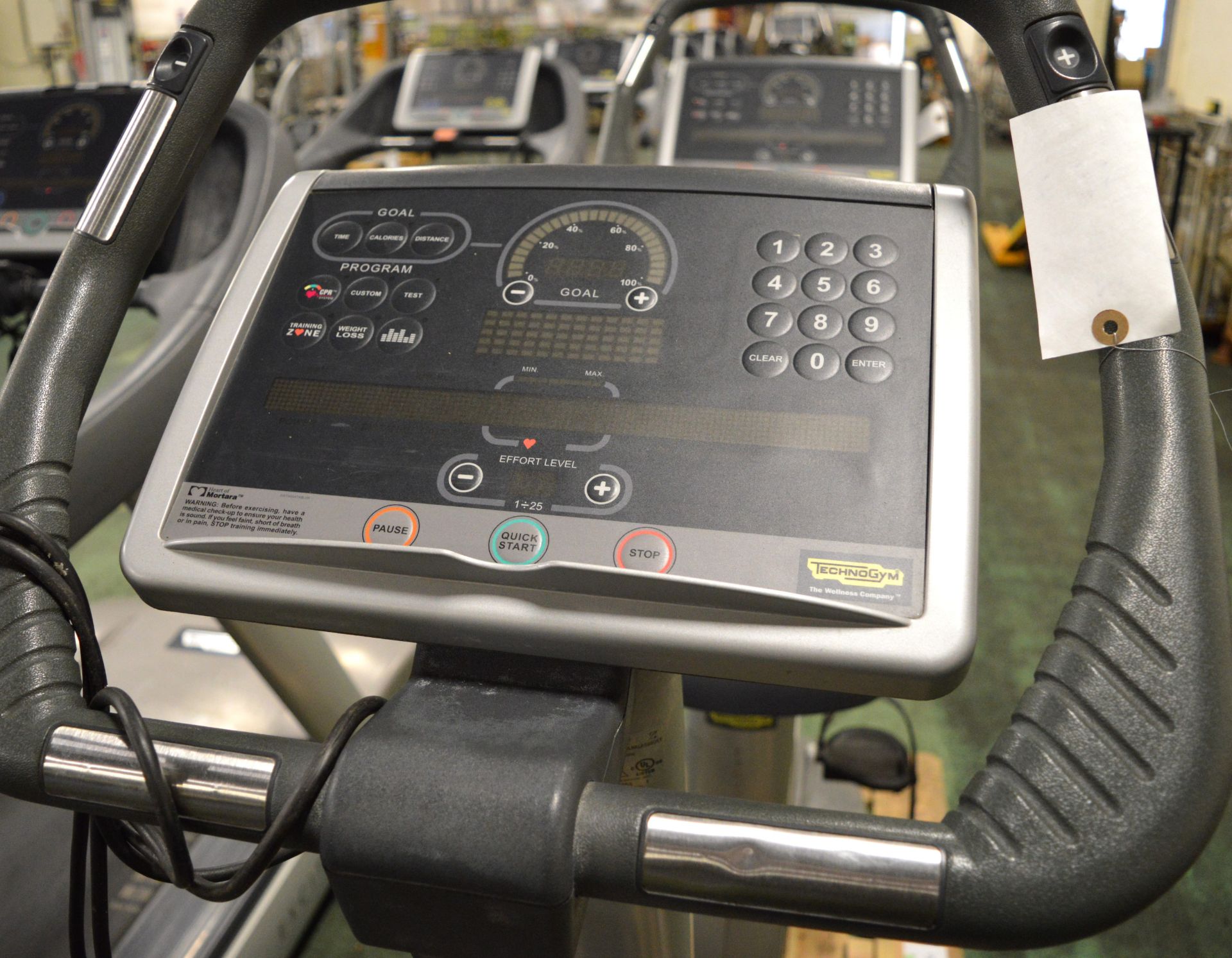 Technogym Exercise Bike. - Image 2 of 2