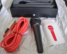 Coomber Balanced Dynamic MIcrophone.