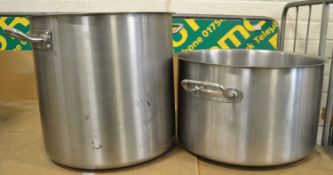 31ltr Cooking Pot. 7.2g Cooking Pot.