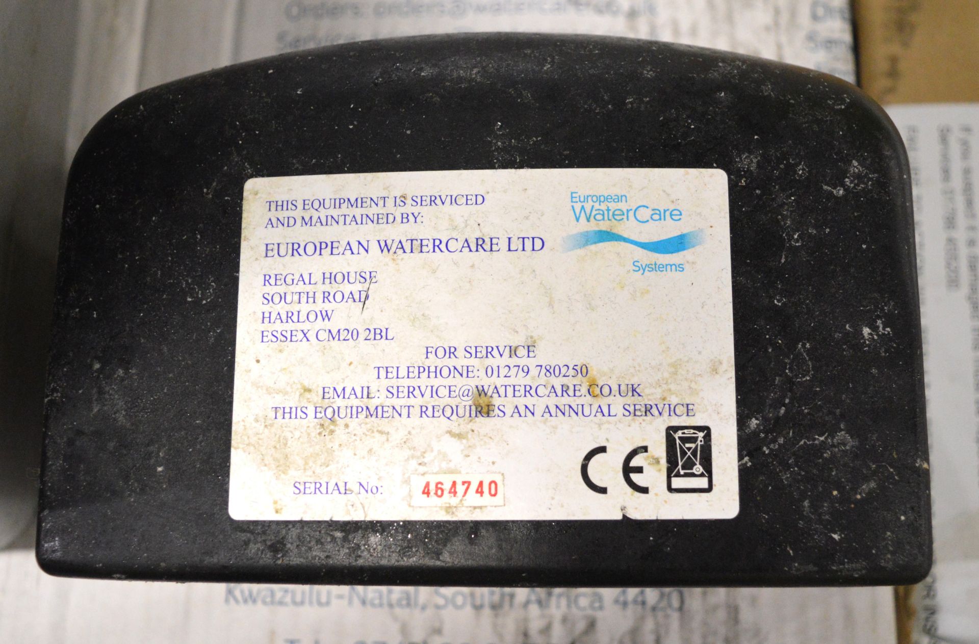 European Watercare, S/N381847, Water Softener - Image 2 of 2