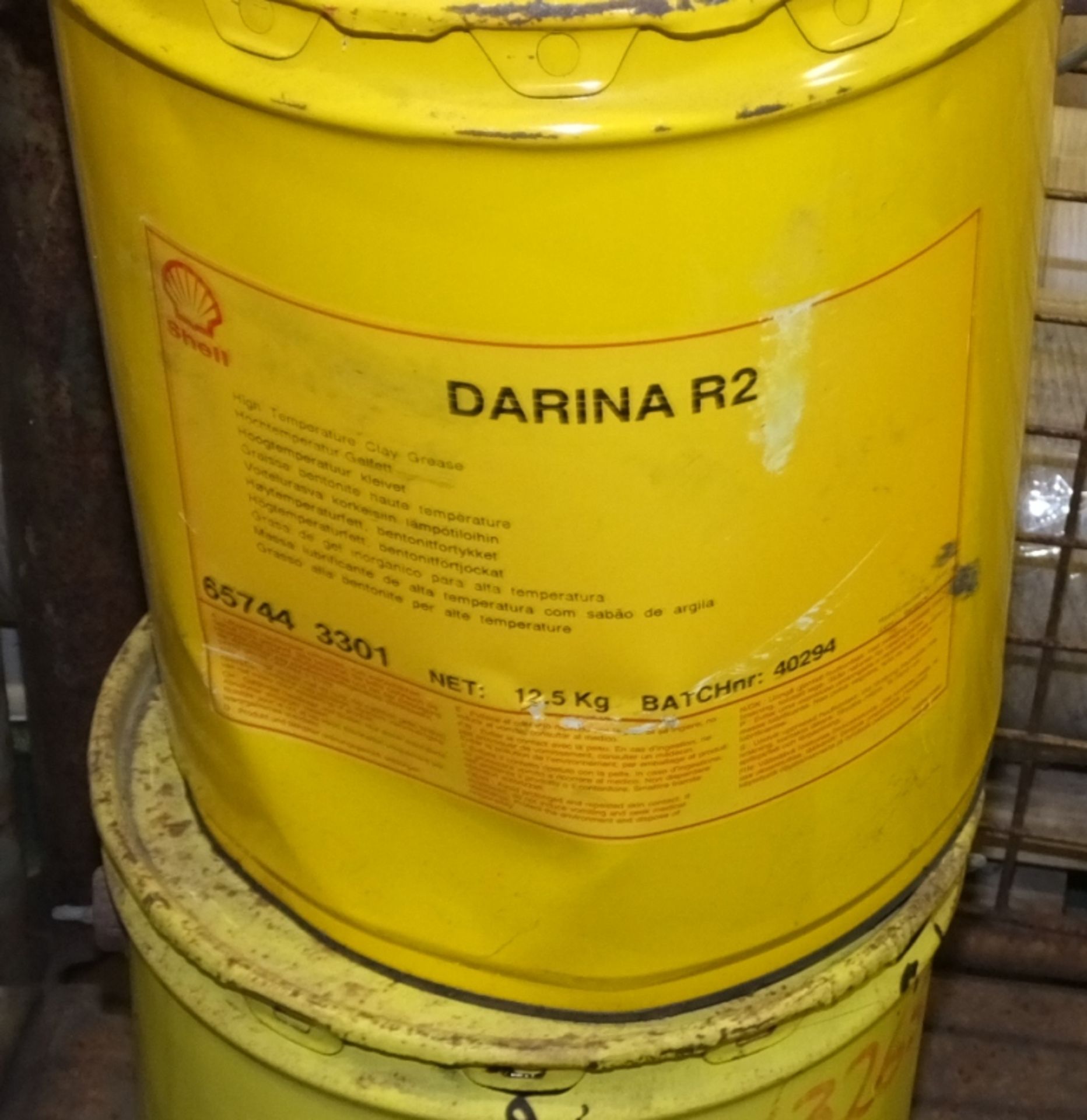 6x Grease 20ltr Drums - Shell Cardium Compound F, Shell Calithia EPT 2, Castrol Spheerol 1 - Image 6 of 6