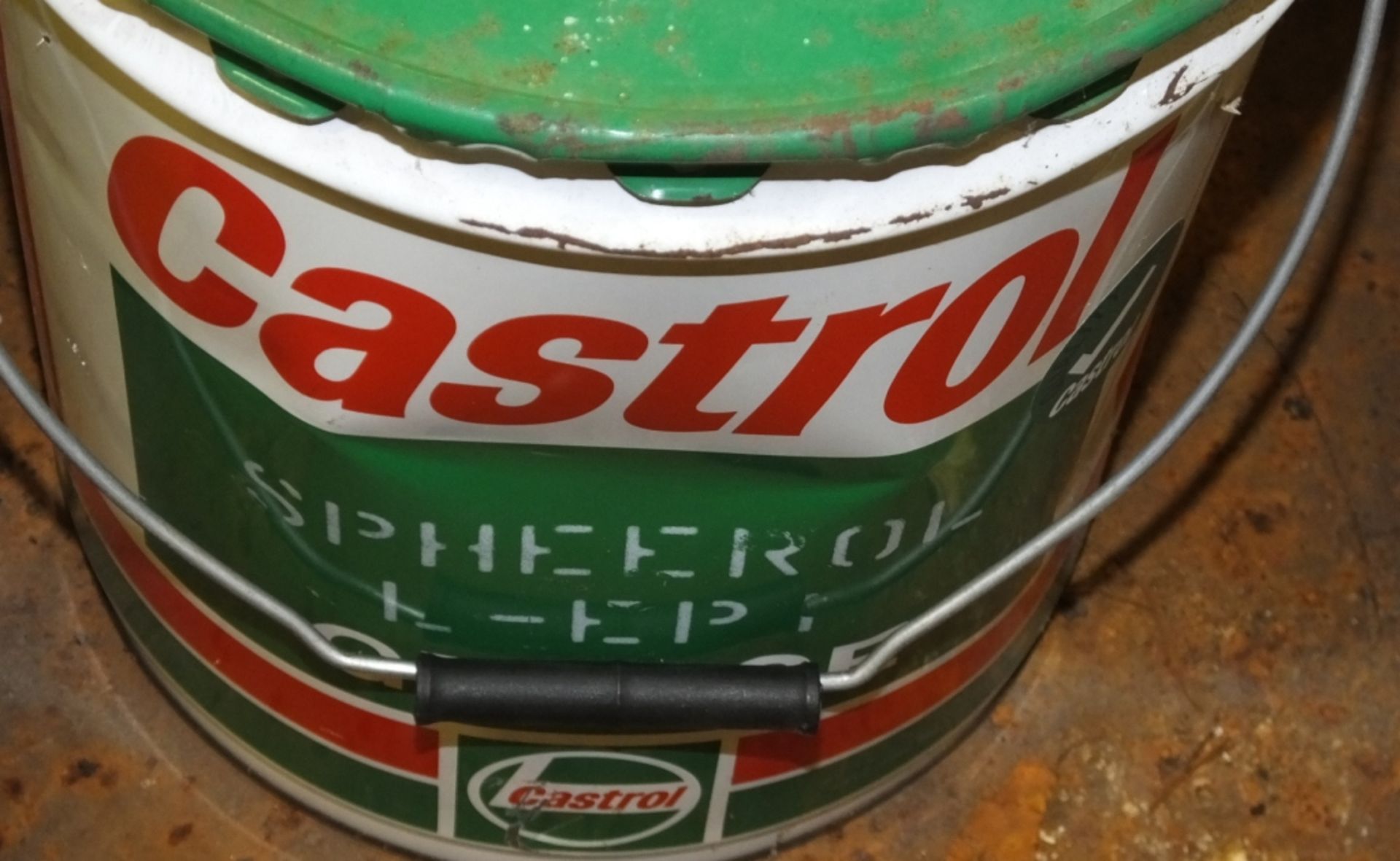 6x Grease 20ltr Drums - Shell Cardium Compound F, Shell Calithia EPT 2, Castrol Spheerol 1 - Image 4 of 6