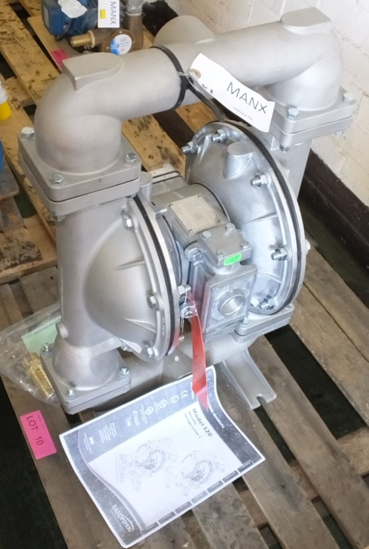 Sandpiper S20 Air Operated Pump Unit - Bild 2 aus 5