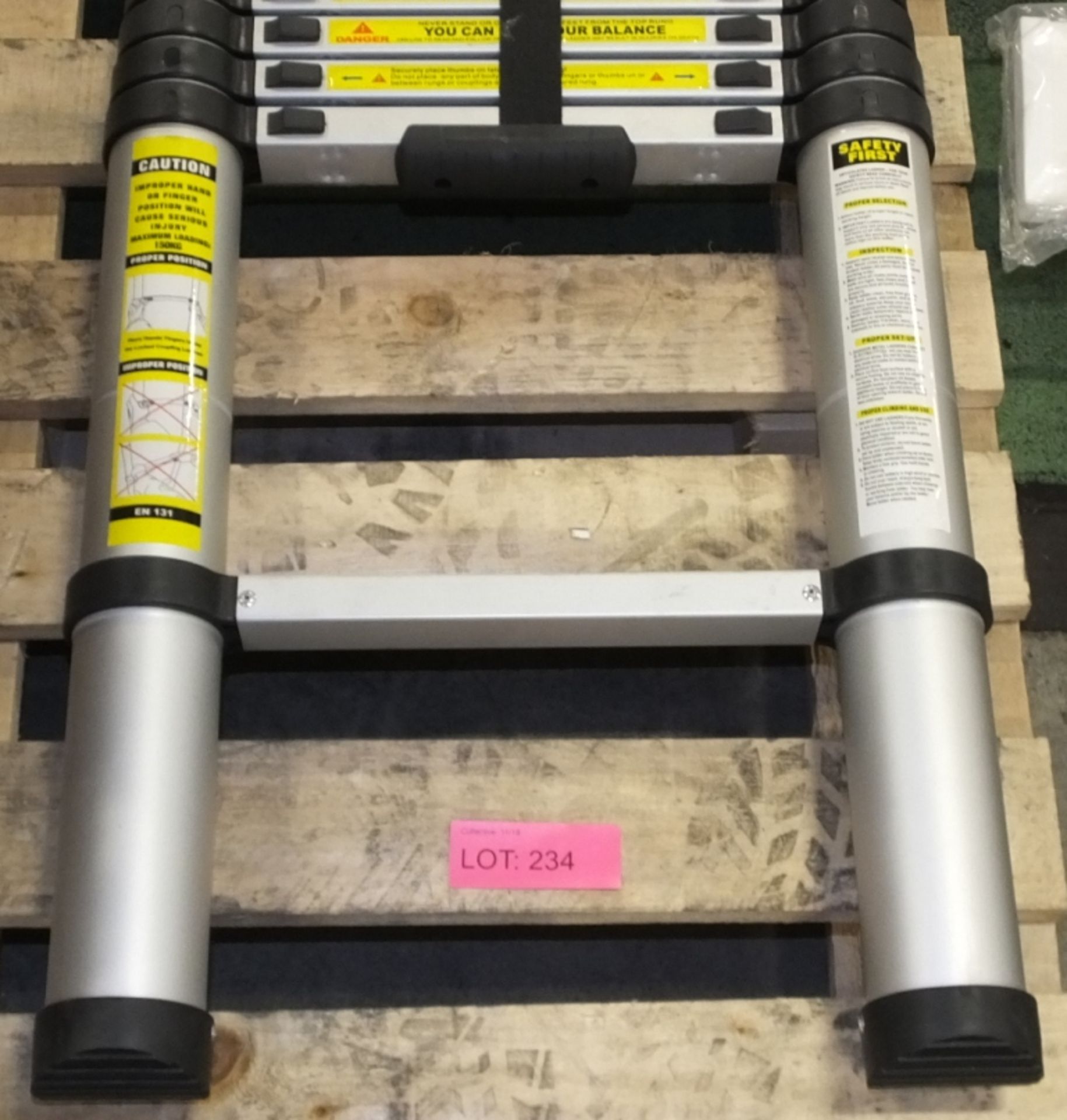 Telescopic Ladder - 12 tread - Bild 4 aus 4