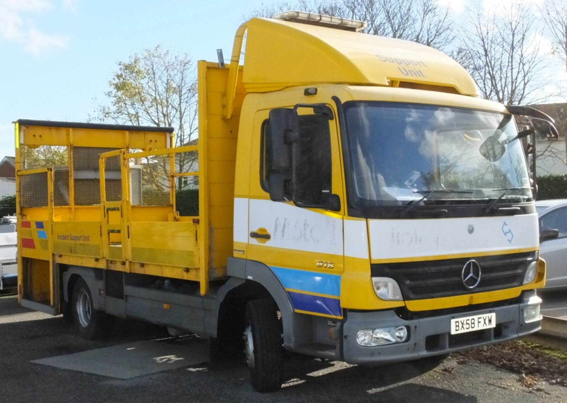 7.5T Mercedes Atego, 58 Plate. Ex Cone Laying Vehicle