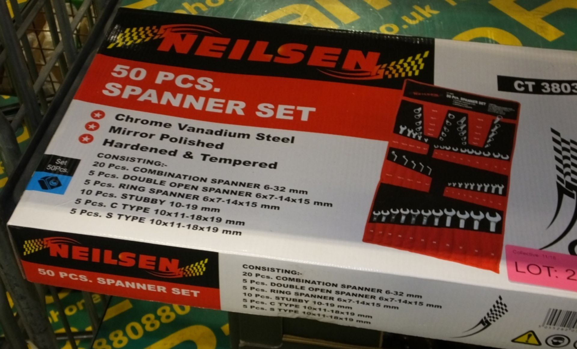 Neilsen 50 pcs Spanner set - CT 3803 - Image 2 of 2