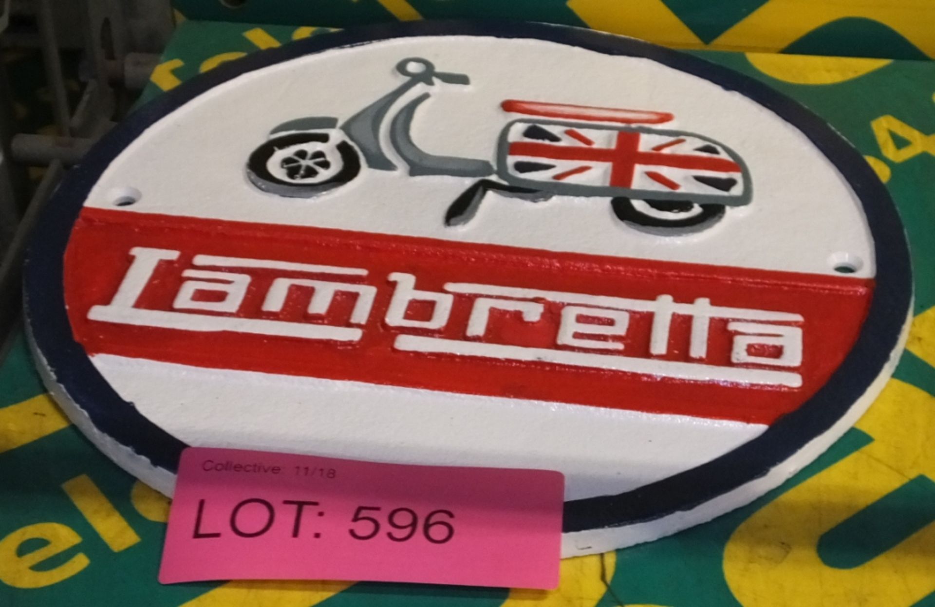 Cast Sign - Lambretta