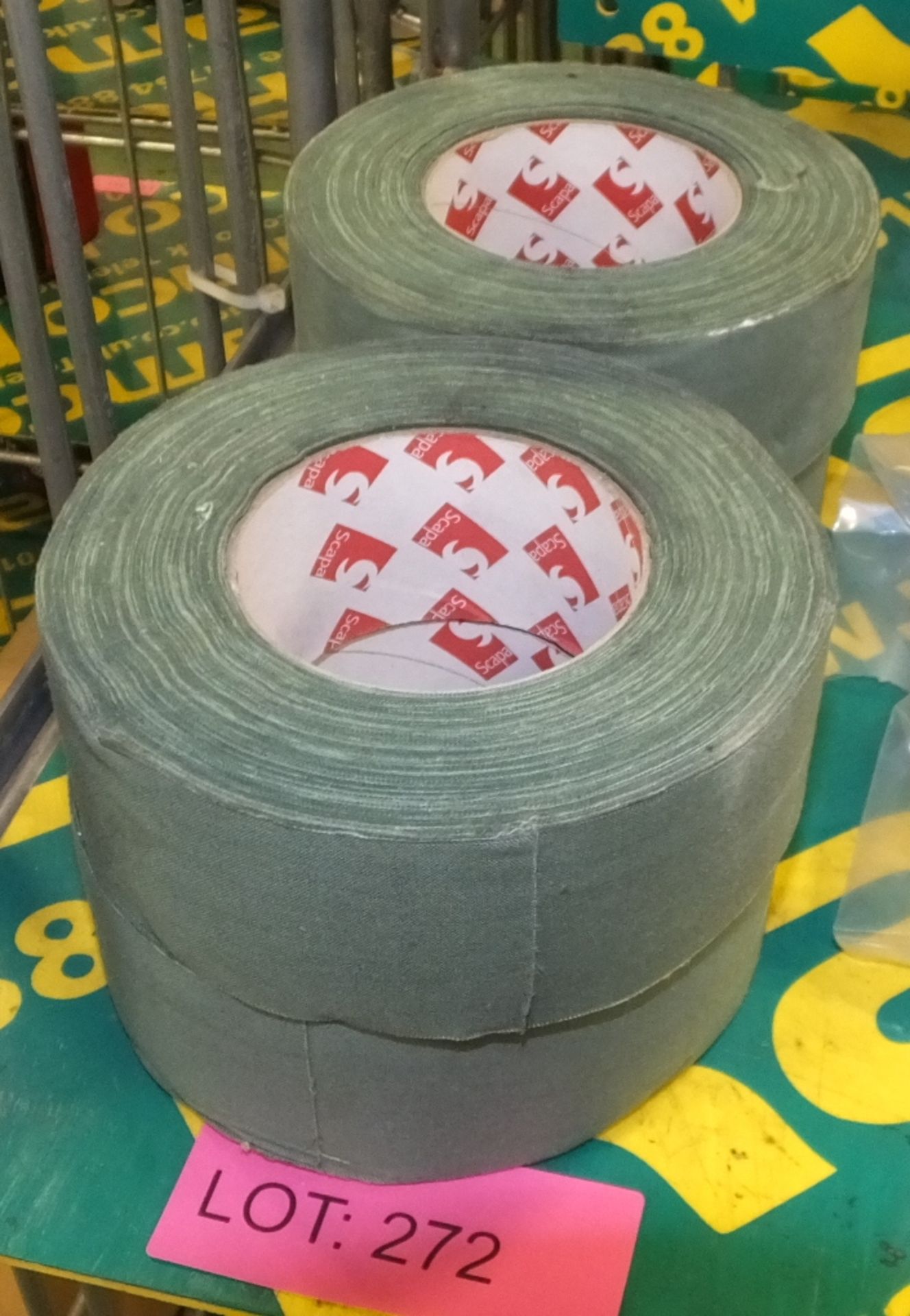 4x Rolls of Green Scapa Tape