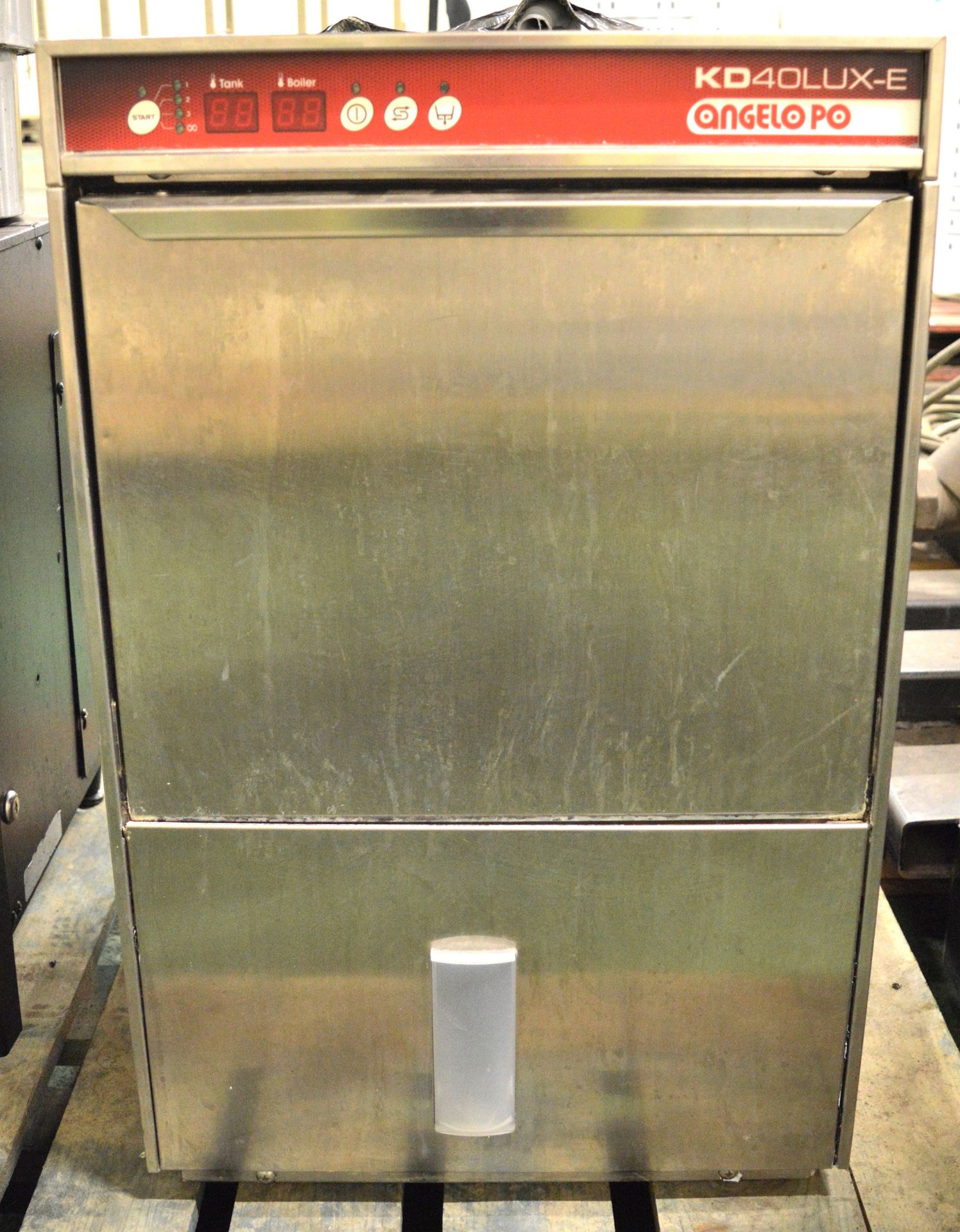 Angelo Po KD40LUX-E under counter glass washer