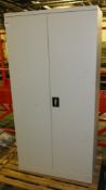 Metal Cupboard L 92 x W 46 x H 184 cm