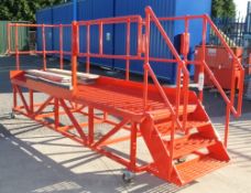 Mobile Platform Walkway L 423 x W 105 x H 188 cm