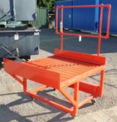 Mobile Platform Walkway L 126 x W 137 x H 188 cm