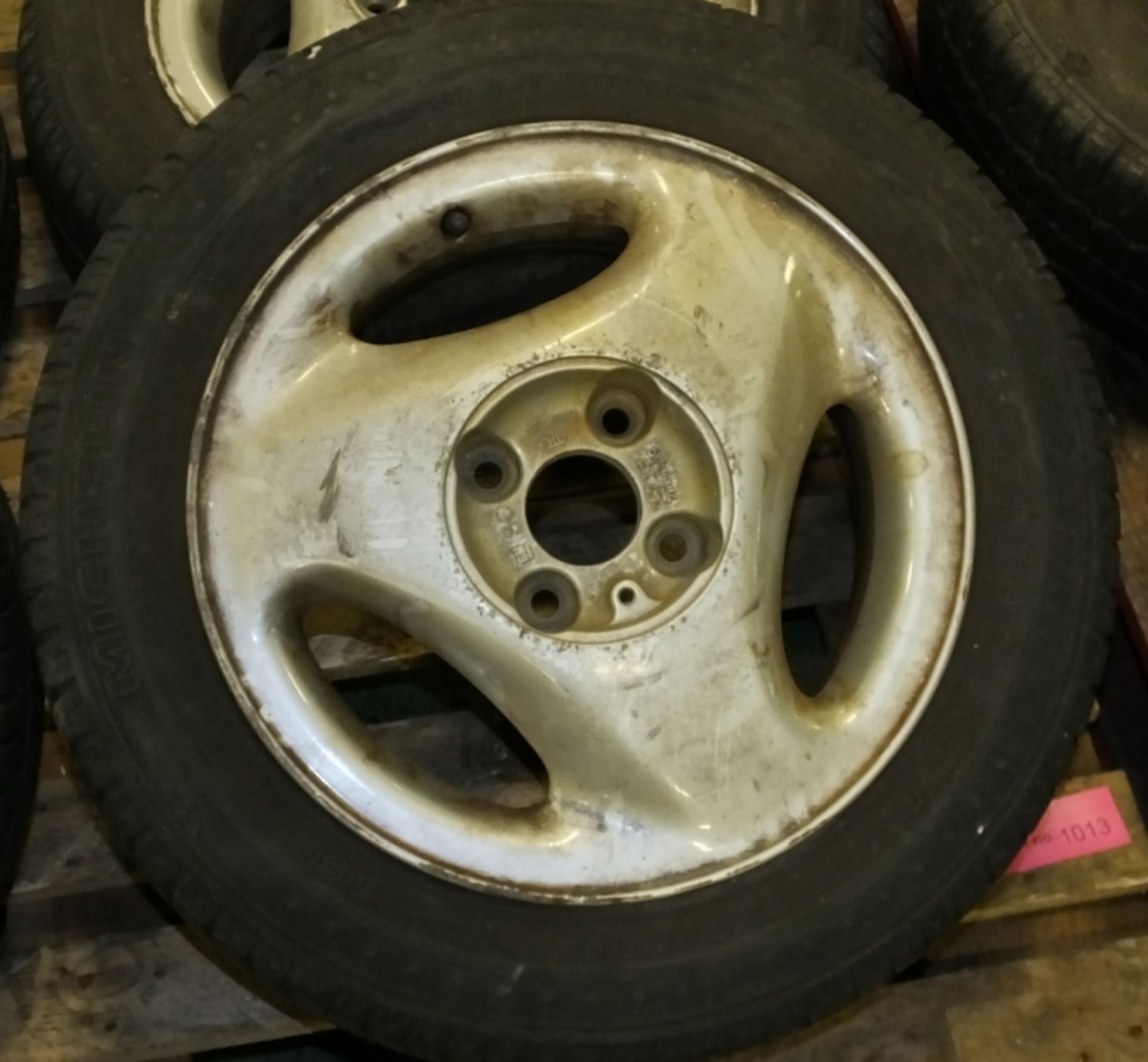 4x Corsa Alloy Wheels & Tires - Image 2 of 2