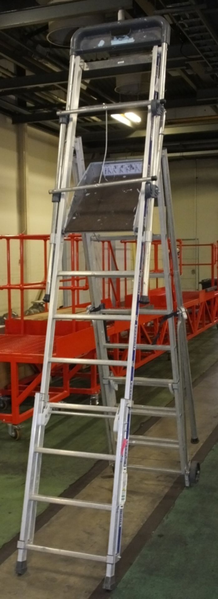 Tubesca Aluminium Multi Function Step ladder - Sherpasonic Zap Teleskop Z500