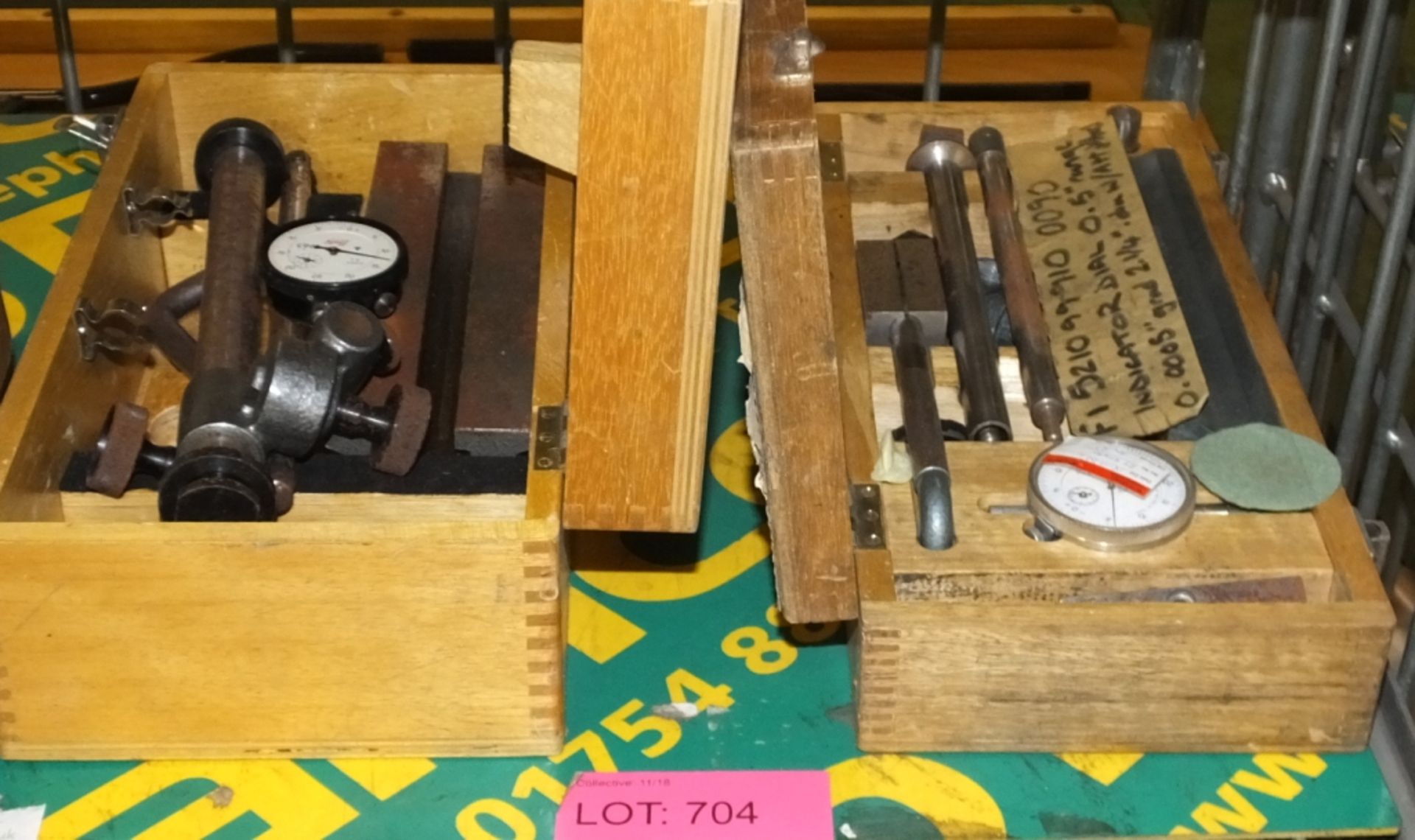 2x Engineers Dial Indicator Tools