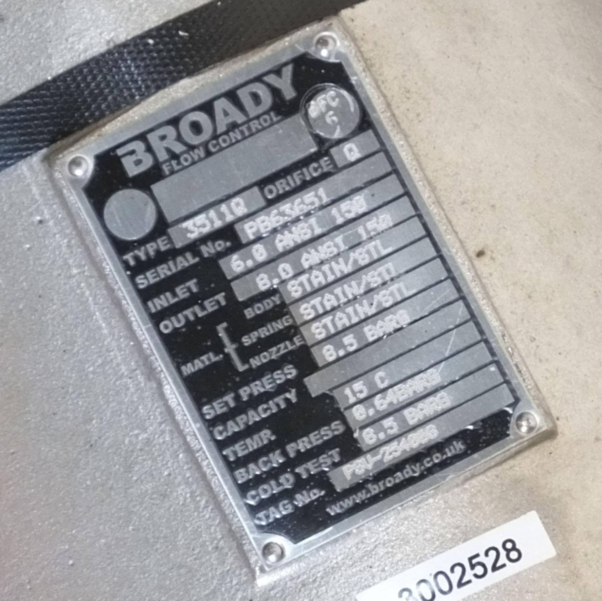 Broady 3511Q Valve Unit - Image 3 of 4