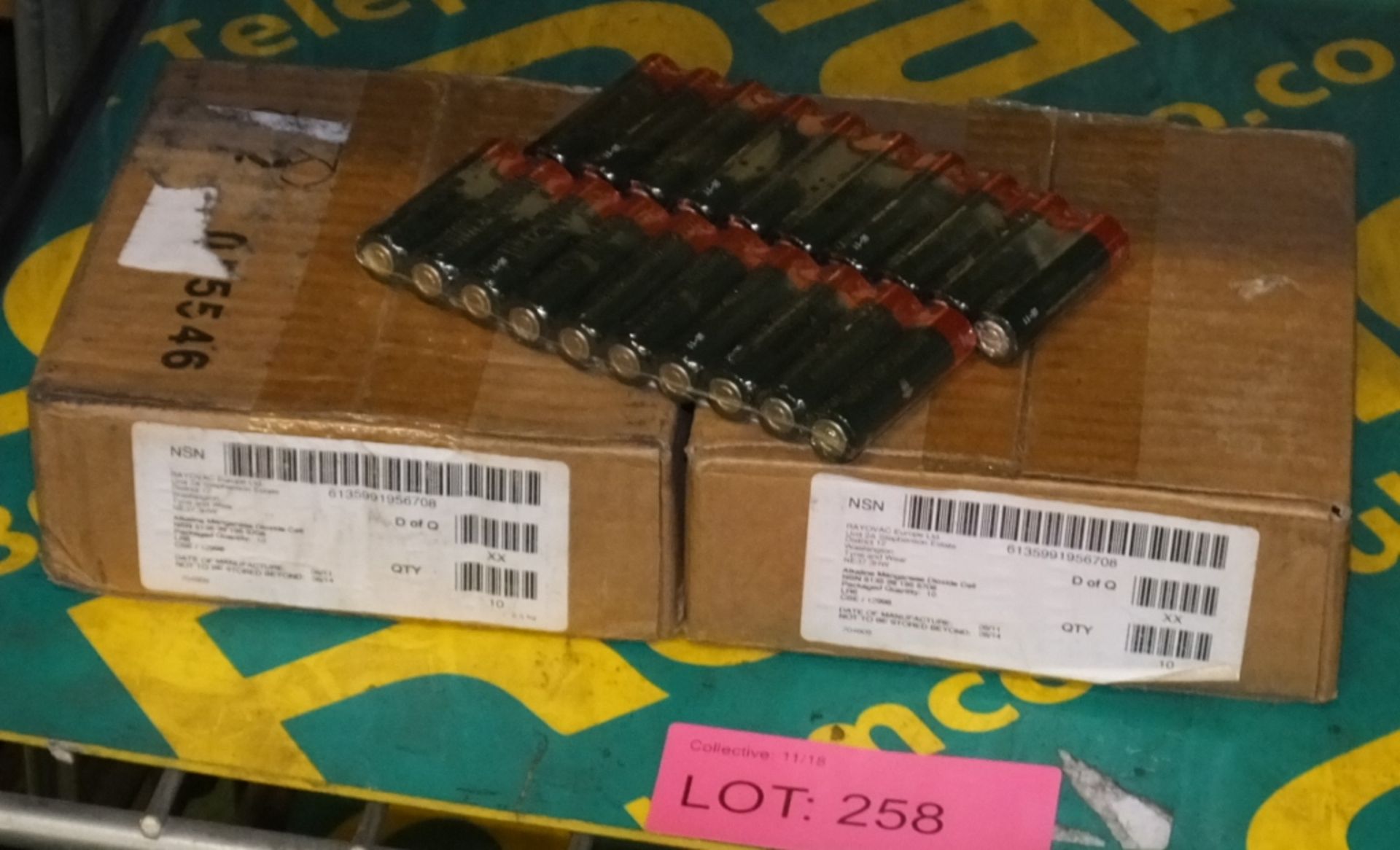 AA Batteries - 100 per box - 2 boxes