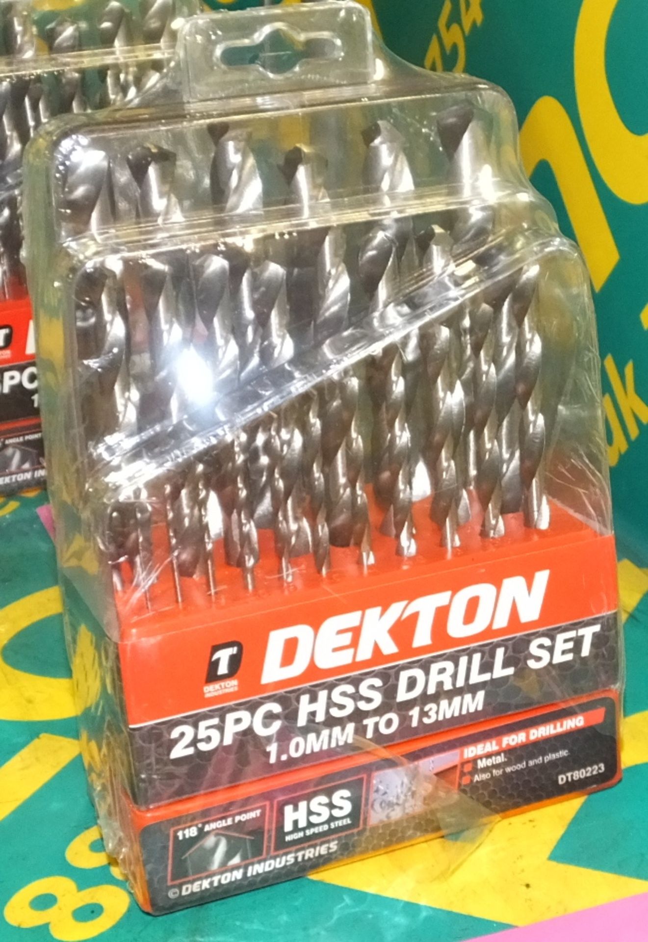 Dekton 25pc HSS Drill set - 1.0mm - 13mm