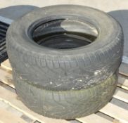 2x General Grabber UHP Tyres