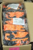 Workwear Gloves - Latex Coated - 240 pairs - orange