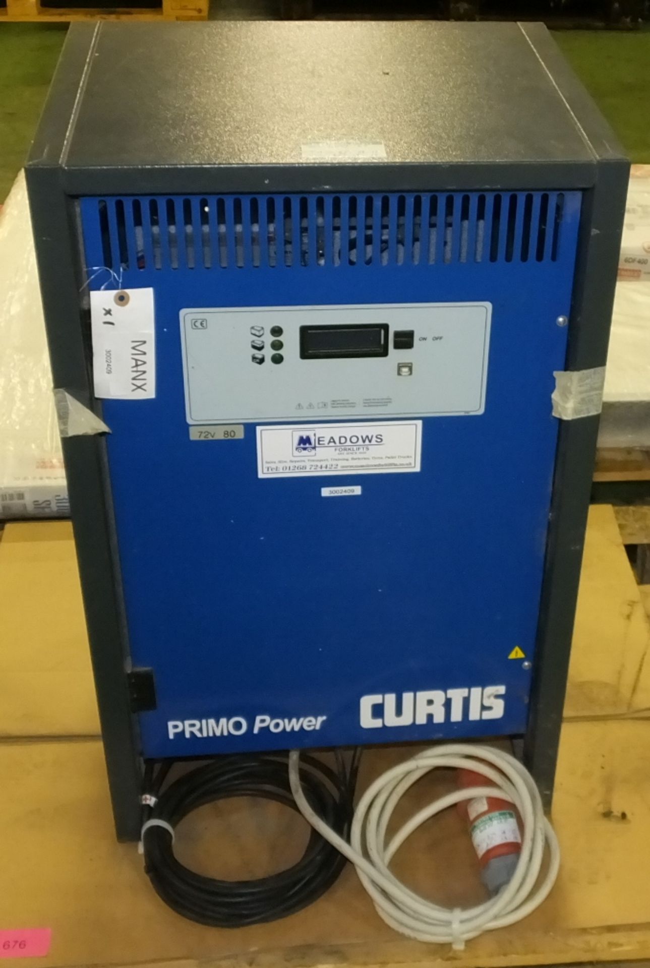 Curtis Primo Power Charger Unit 72v 80A