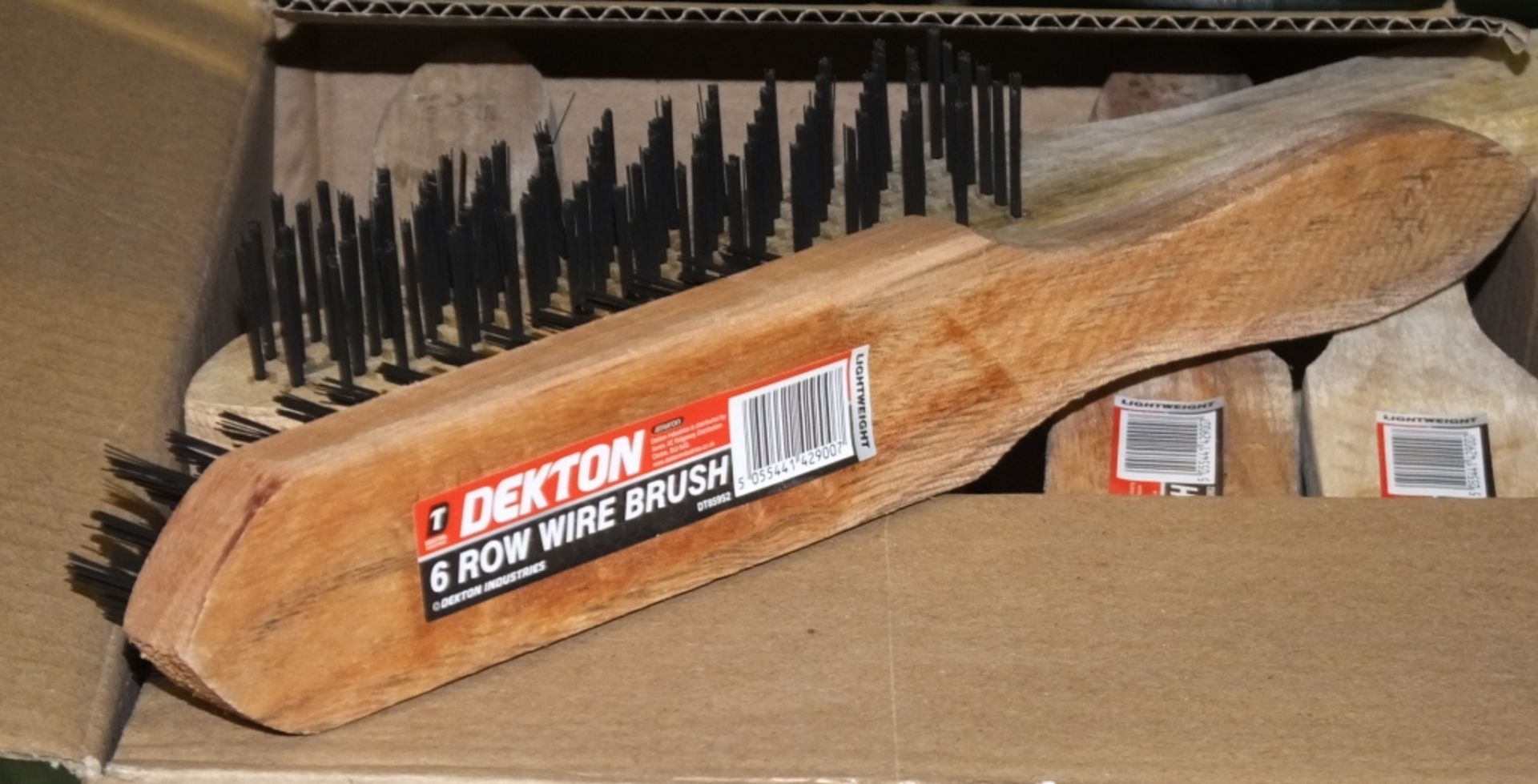 Dekton 6 Row Wire Brushes - 10 per box - 2 boxes - Bild 2 aus 2
