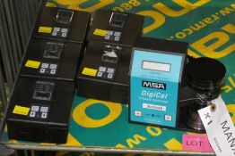 MSA Gas Flow Calibrator + 5x Battery Packs