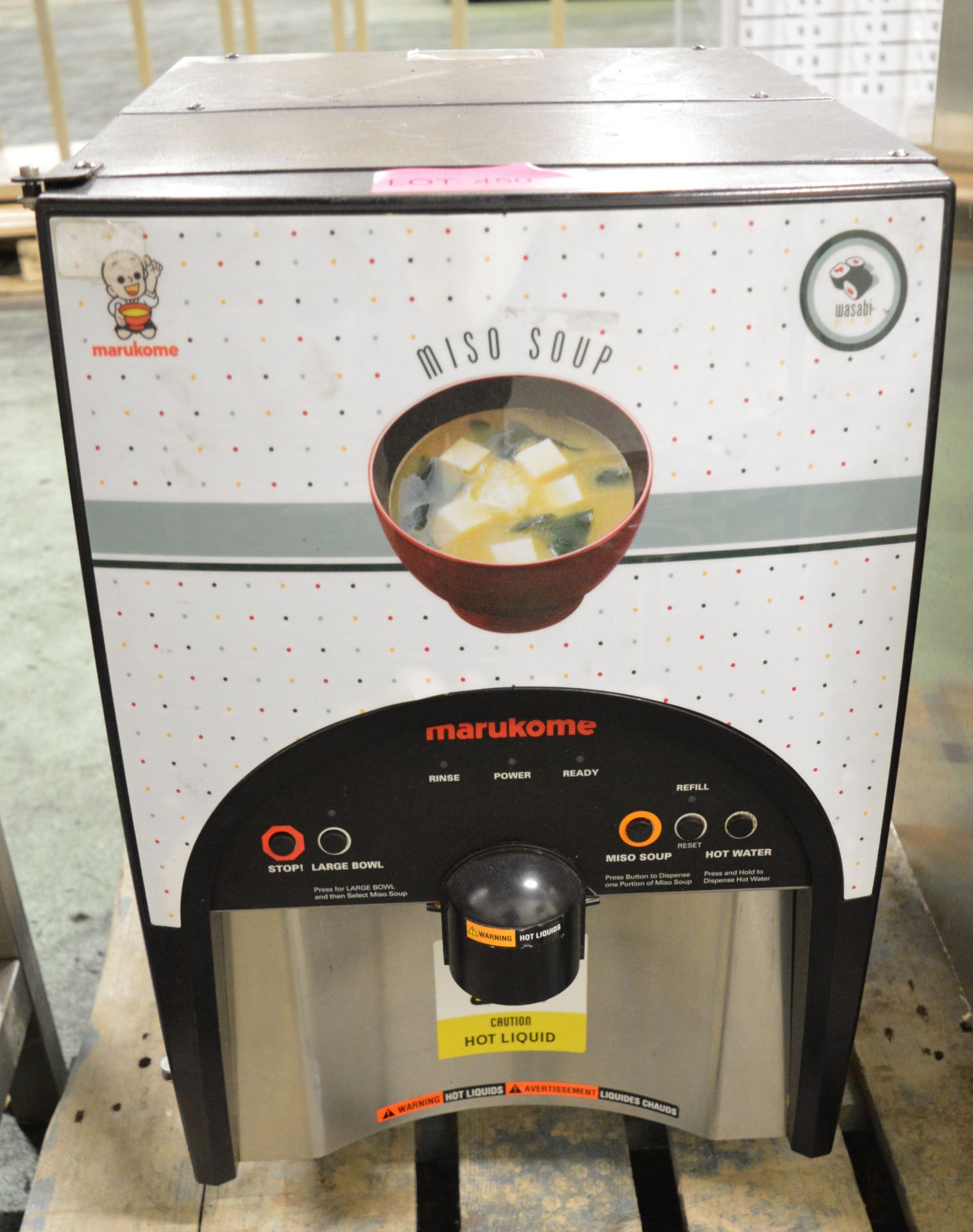 Marukome Miso Soup Dispensing Machine