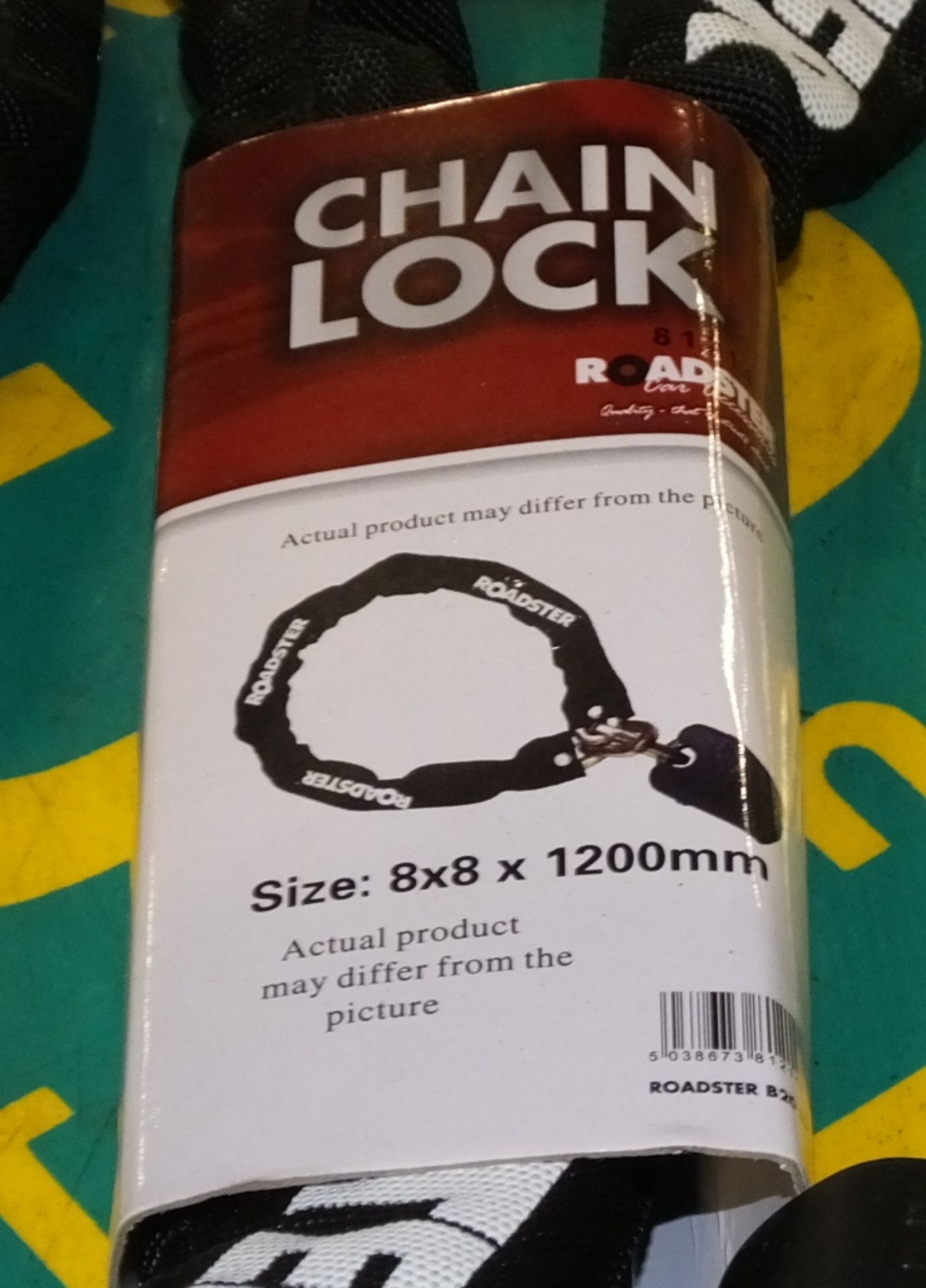 2x Roadster Chain Locks - 8x8 - 1200mm - Image 2 of 3