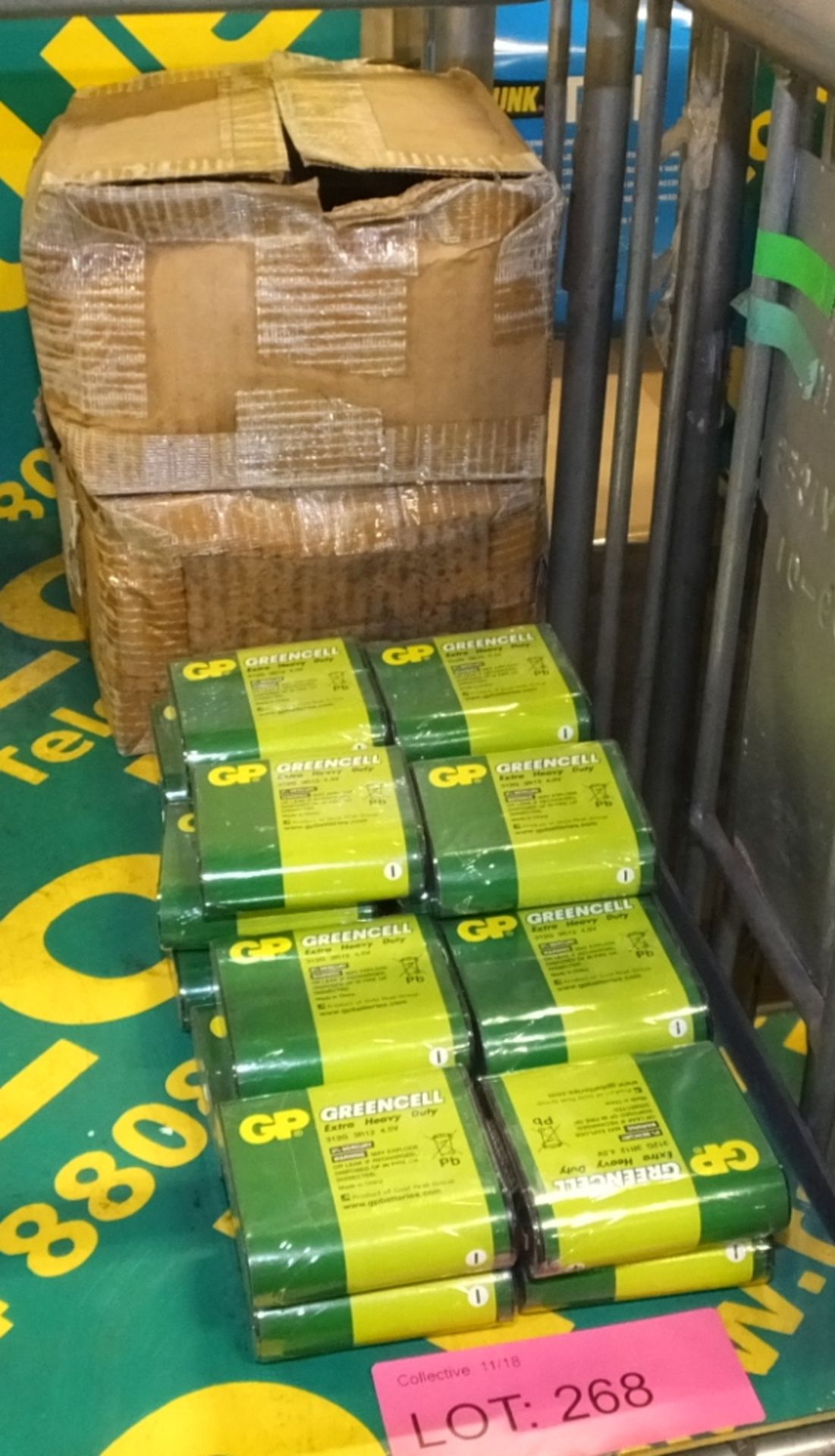 40x GreenCell Extra heavy duty batteries - 312G - 3R12 - 4.5V