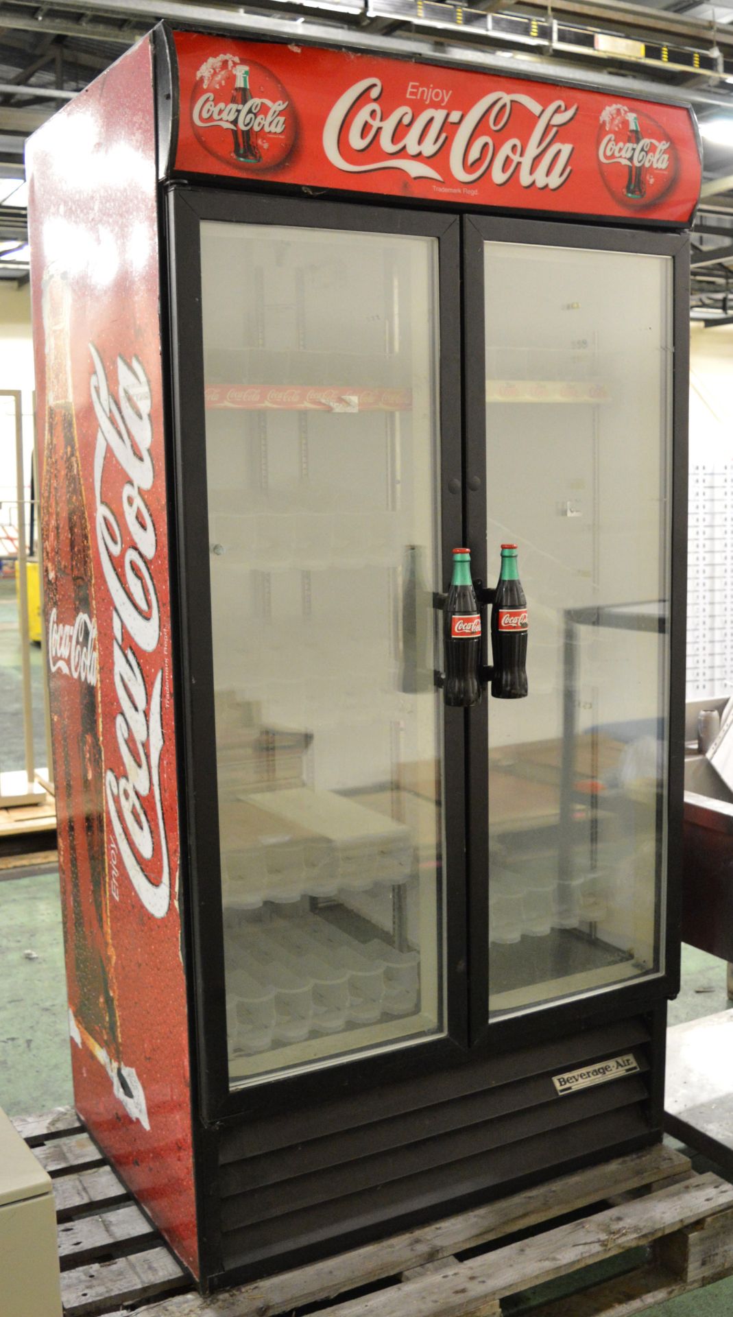 Coca-Cola Double door drinks fridge