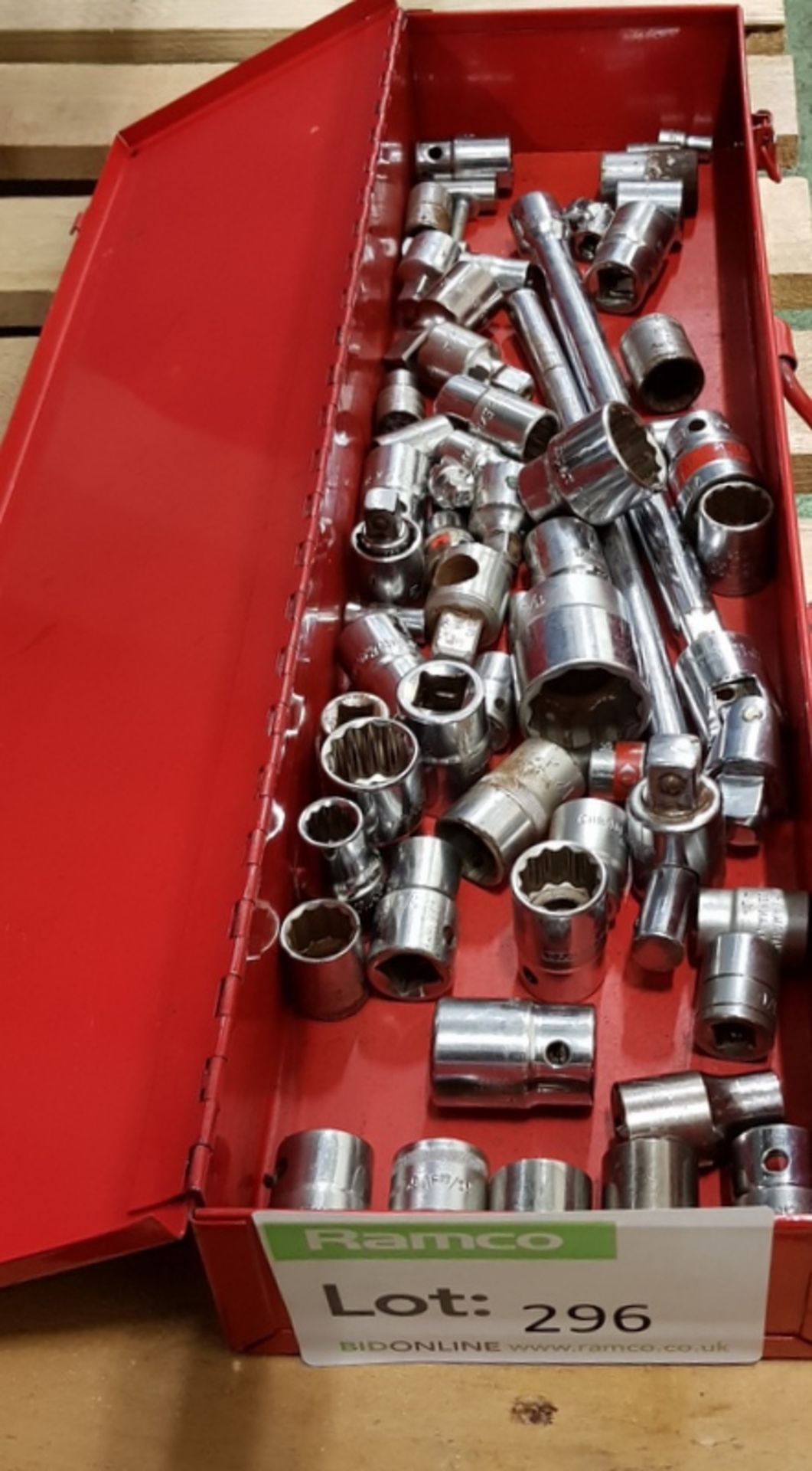 Heavy Duty Socket Set in metal carry case