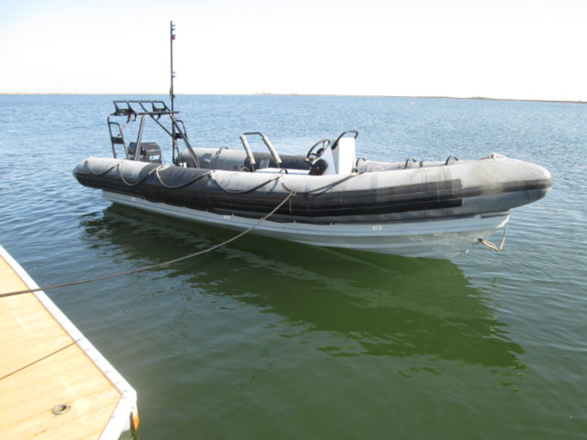 Halmatic 22 Military Spec RIB Boat - Mercury 6 cylinder 2 stroke 150hp outboard - Length 7 - Image 12 of 36