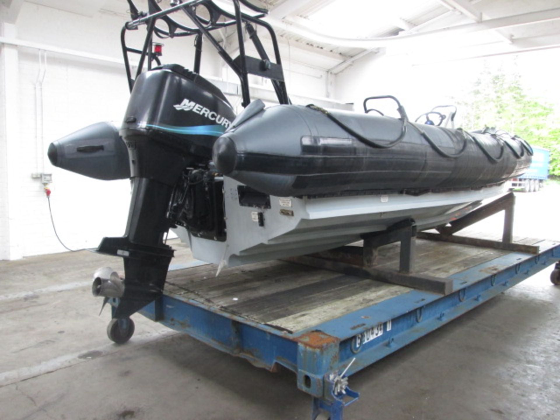 Halmatic 22 Military Spec RIB Boat - Mercury 6 cylinder 2 stroke 150hp outboard - Length 7 - Image 33 of 36