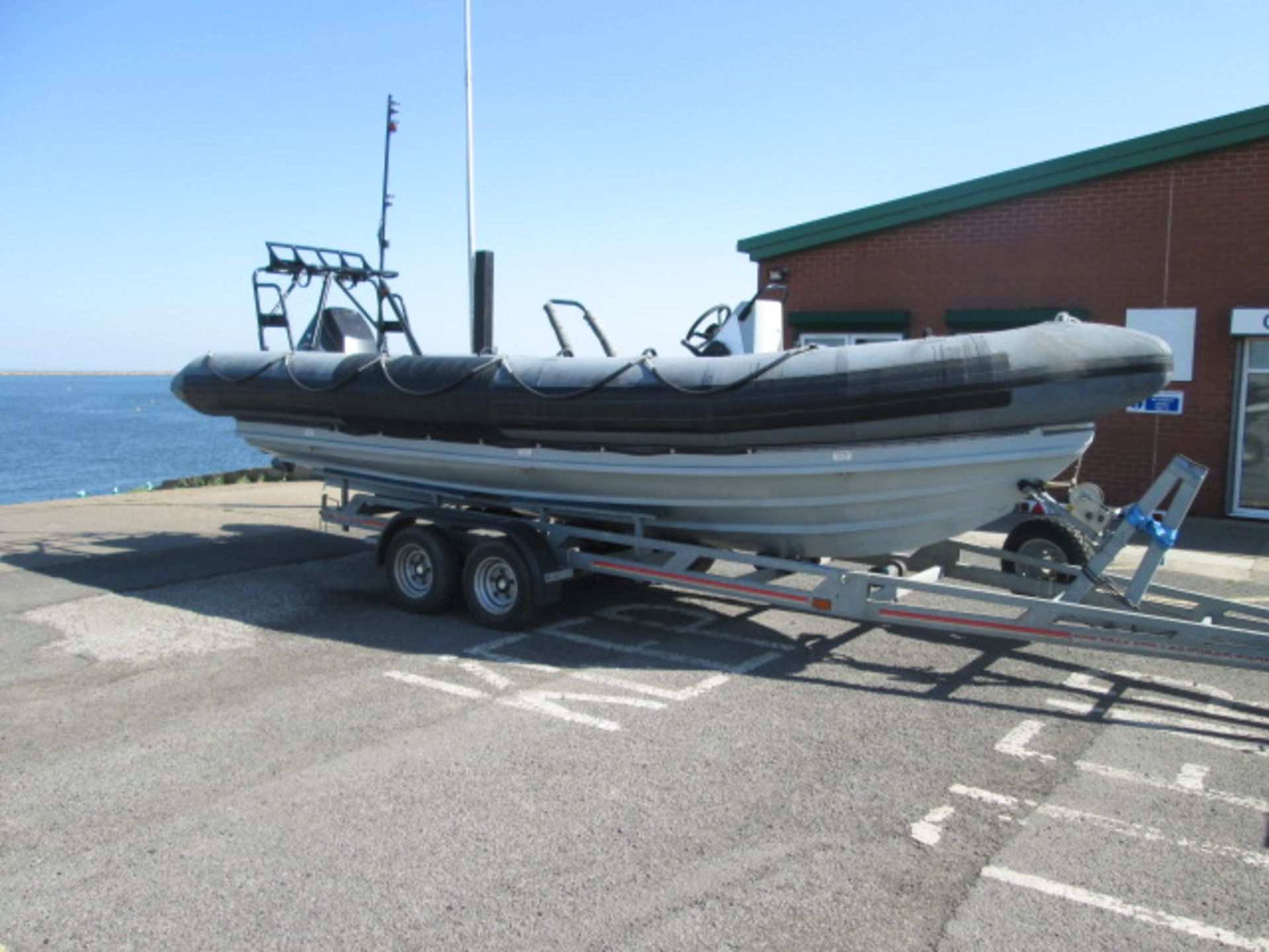 Halmatic 22 Military Spec RIB Boat - Mercury 6 cylinder 2 stroke 150hp outboard - Length 7 - Image 4 of 36