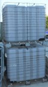 2x Empty IBC S Containers Size 4ft x 3ft x 4ft10in