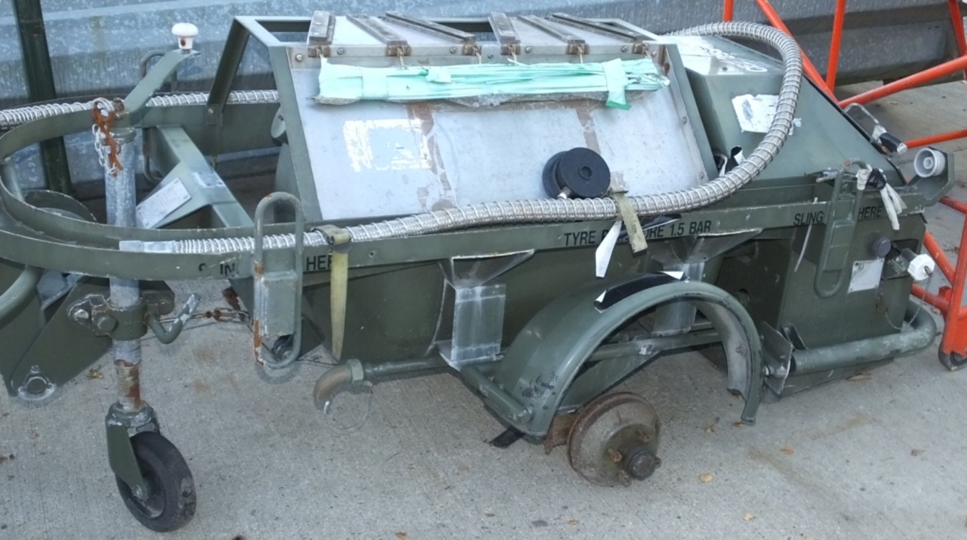 Trolley Liquid Oxygen Replenish Mobile 100Ltr (as spares) - Image 3 of 4