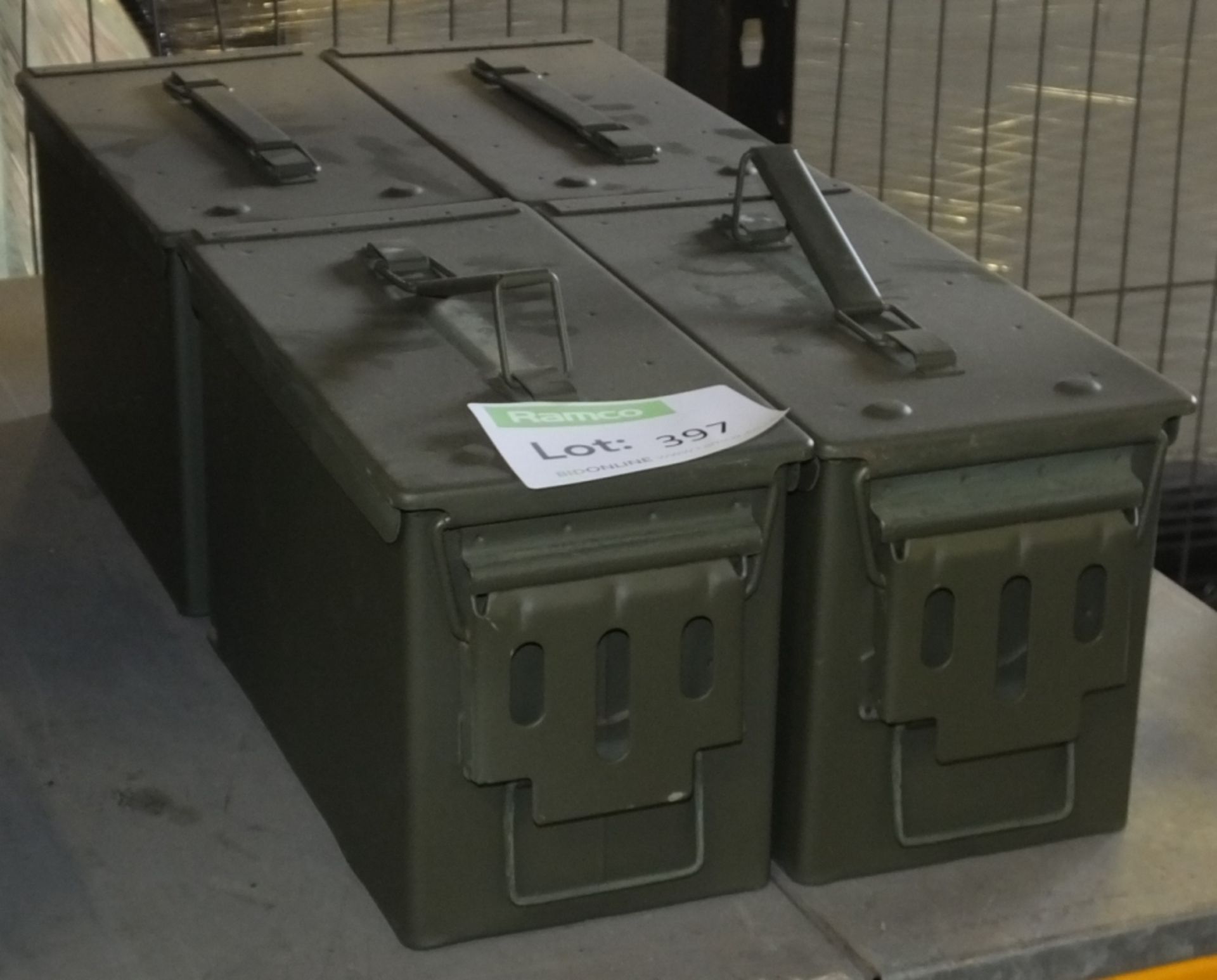 4x Ammunition Boxes Refurbished M2A1
