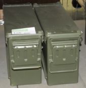 2x Ammunition Boxes Refurbished PA120