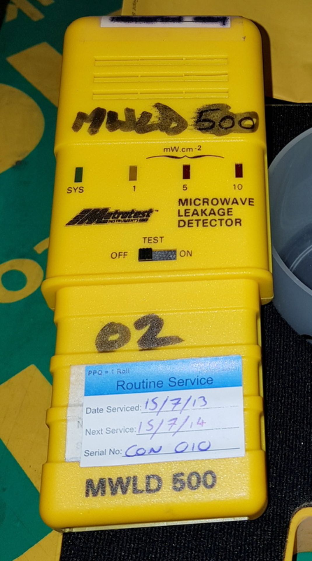 Metrowave MWLD 500 Microwave Leakage Detector - Image 2 of 4