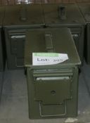 3x Ammunition Boxes Refurbished M2A1