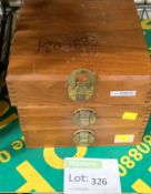 3x Small Wooden Boxes