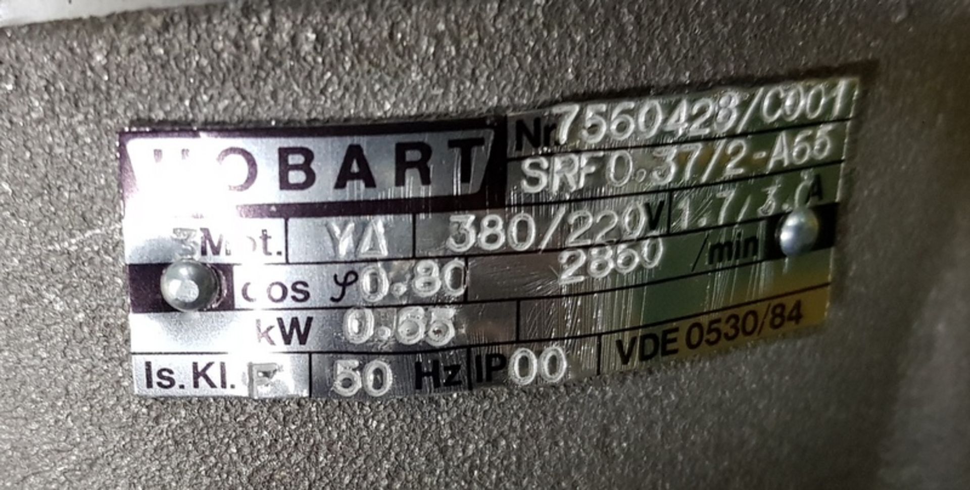 Hobart 226776-5-Pump - Image 3 of 3