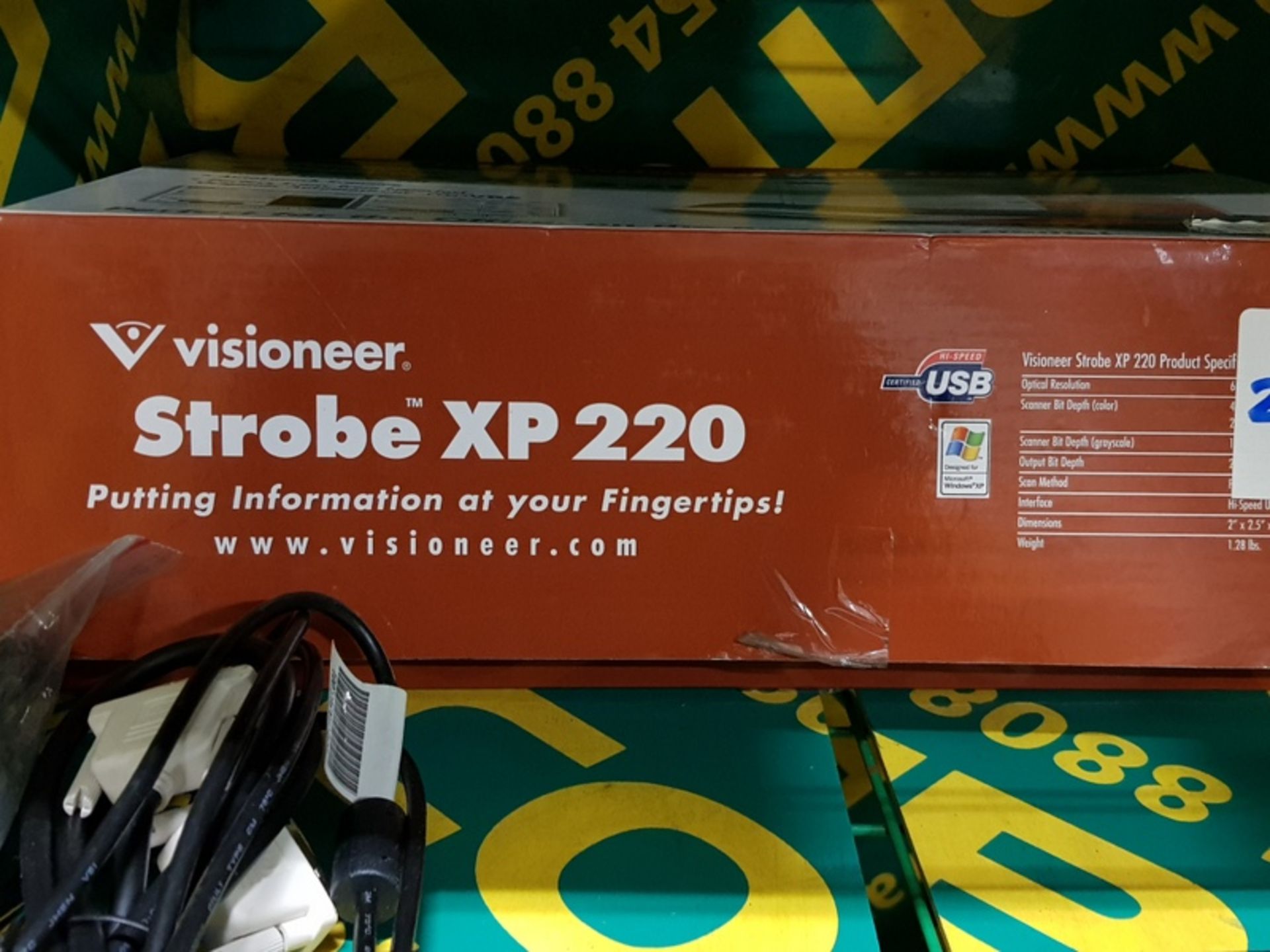 Visioneer Strobe XP220 - Auto Scanning desktop scanner - Image 4 of 5