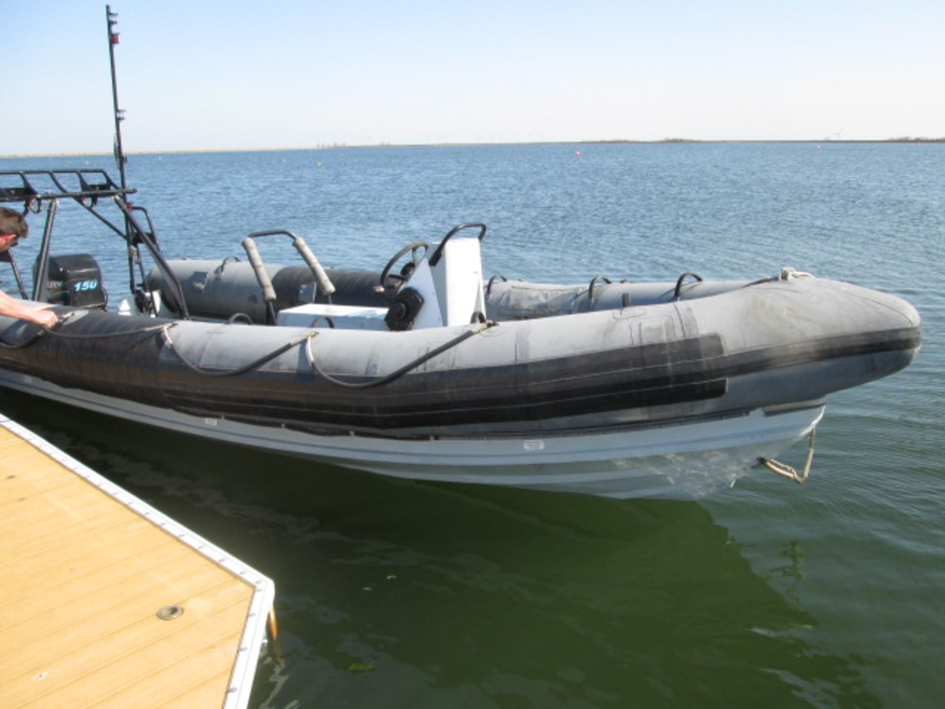 Halmatic 22 Military Spec RIB Boat - Mercury 6 cylinder 2 stroke 150hp outboard - Length 7 - Image 8 of 36