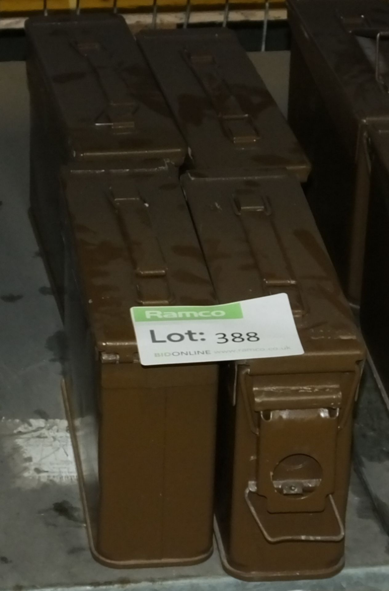 4x Ammunition Boxes Refurbished H84