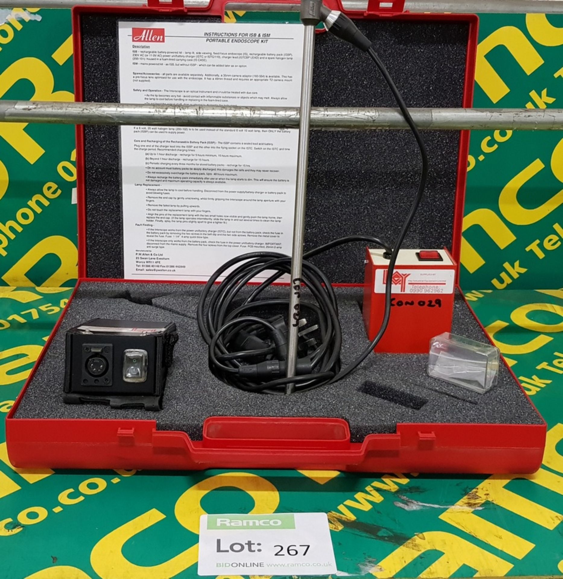 Allen Portable Endoscope Kit