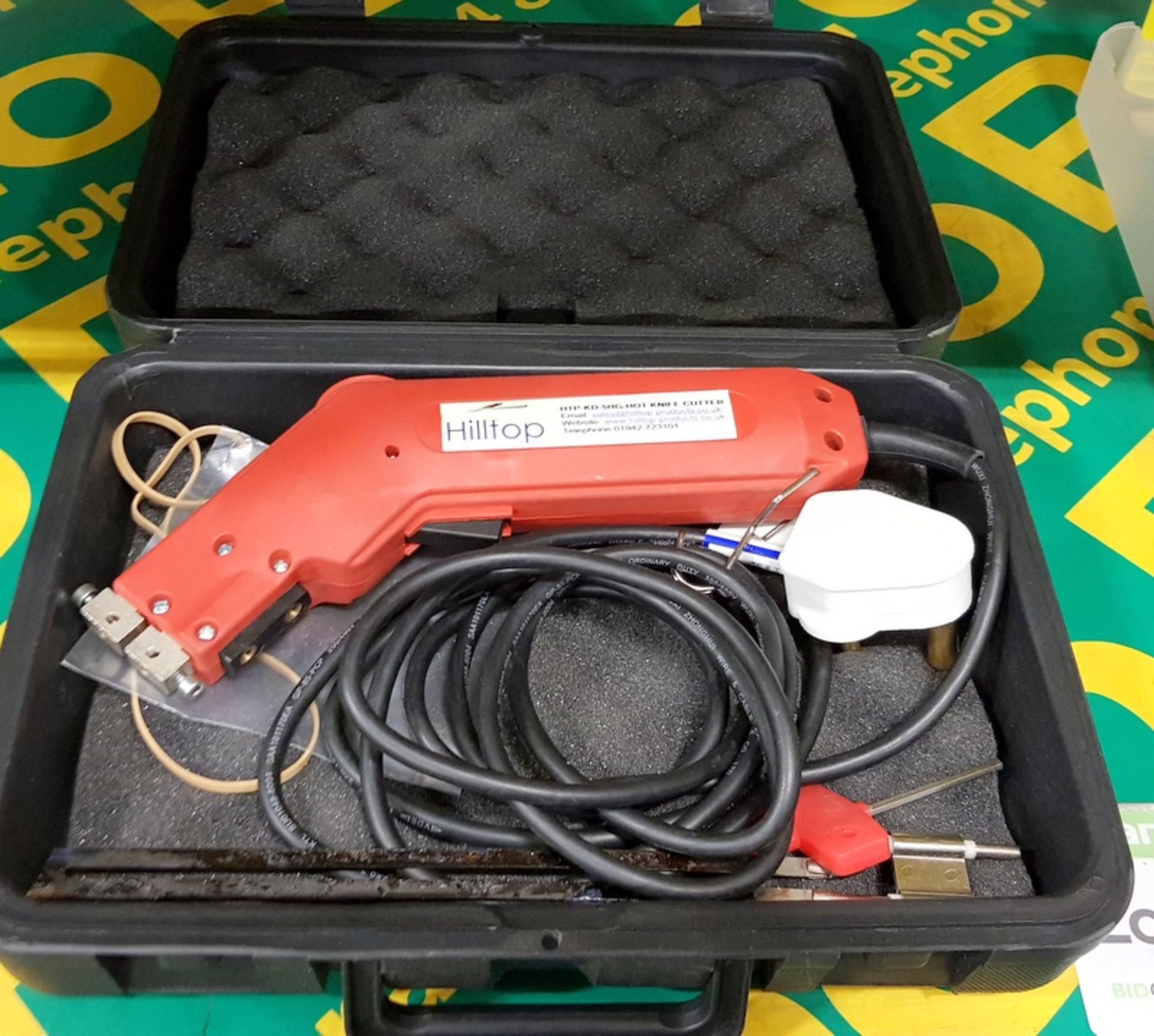 Hilltop Products HTP-KD-5HG Hot Cutter tool in case Record Professional Engraver in case - Image 2 of 5