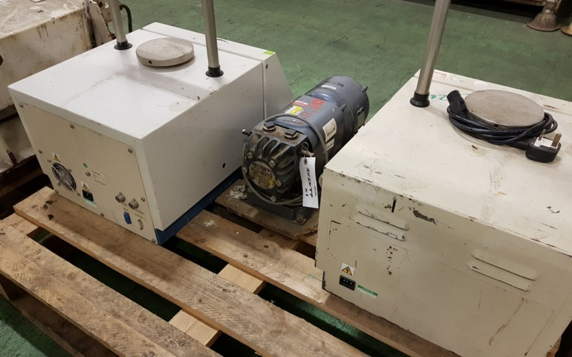 ELE Marshall Test-E Concrete Tester Machine, Edwards EB3A Compressor Vacuum Pump, ELE Mult - Bild 5 aus 6